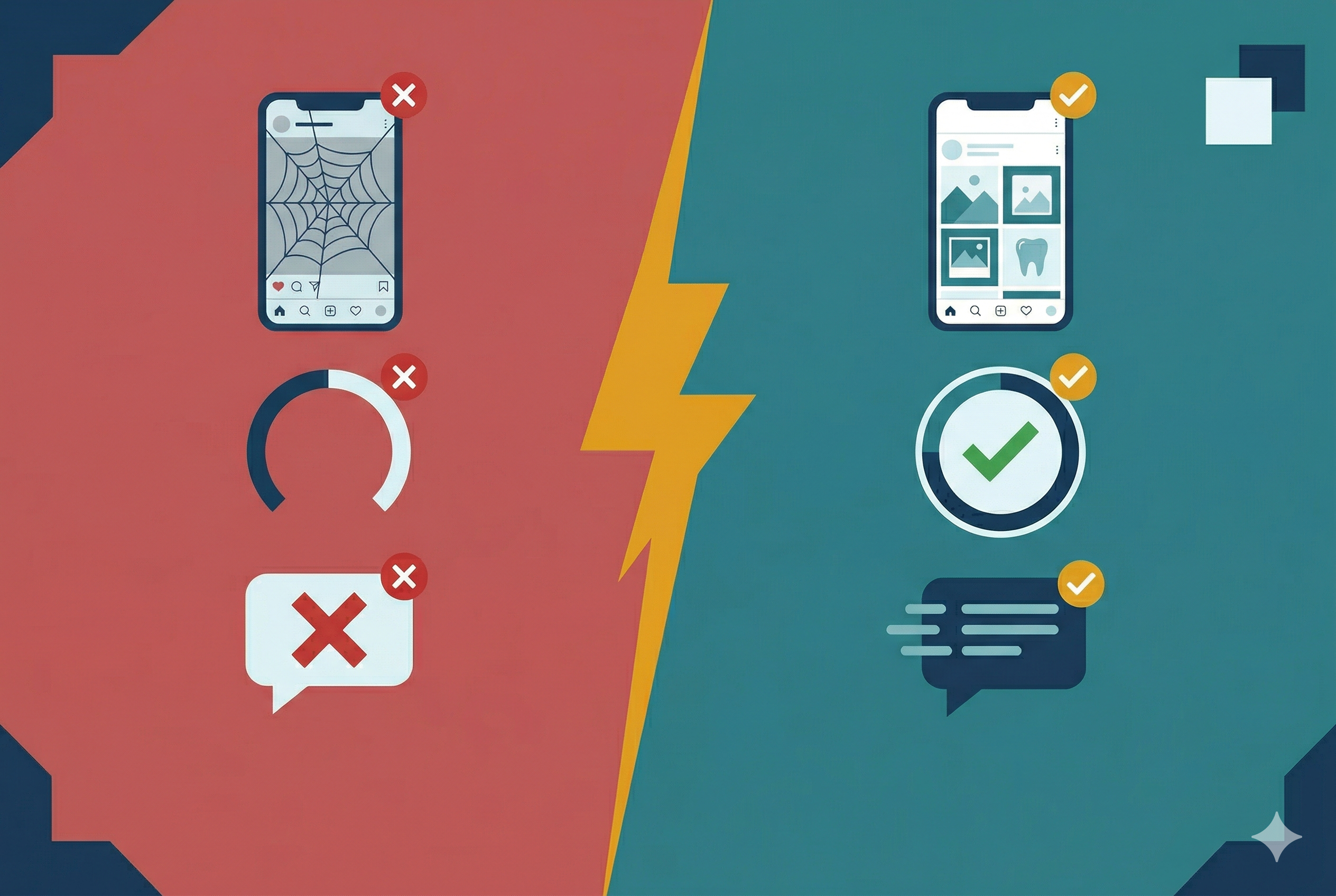 Erros que fazem perder pacientes